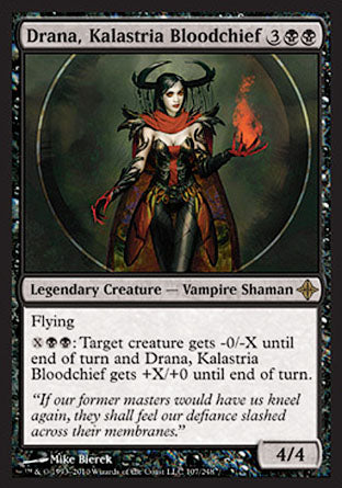 Drana, Kalastria Bloodchief (Rise of the Eldrazi) Near Mint Foil