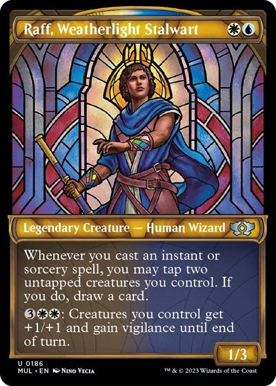 Raff, Weatherlight Stalwart (Halo Foil) (March of the Machine: Multiverse Legends) Near Mint