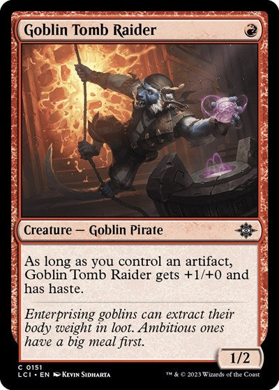 Goblin Tomb Raider (The Lost Caverns of Ixalan) Near Mint Foil