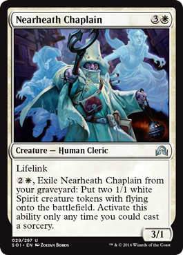 Nearheath Chaplain (Shadows Over Innistrad) Near Mint