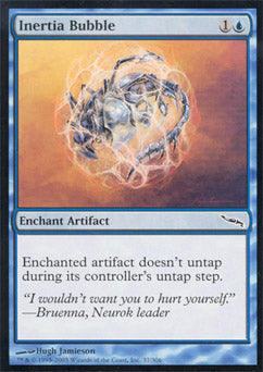 Inertia Bubble (Mirrodin) Near Mint Foil