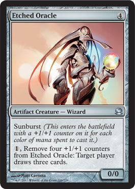 Etched Oracle (Modern Masters) Near Mint Foil