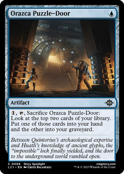 Orazca Puzzle-Door (The Lost Caverns of Ixalan) Near Mint