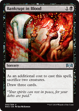 Bankrupt in Blood (Ravnica Allegiance) Near Mint Foil