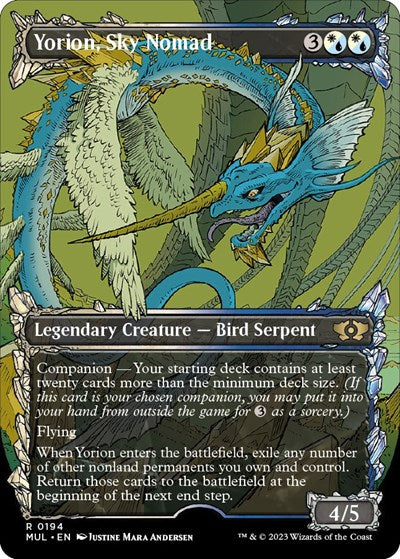 Yorion, Sky Nomad (Halo Foil) (March of the Machine: Multiverse Legends) Near Mint
