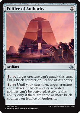 Edifice of Authority (Amonkhet) Near Mint