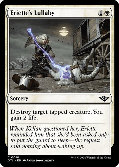 Eriette's Lullaby (Outlaws of Thunder Junction) Near Mint Foil