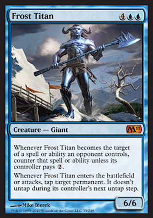 Frost Titan (Magic 2011 Core Set) Light Play