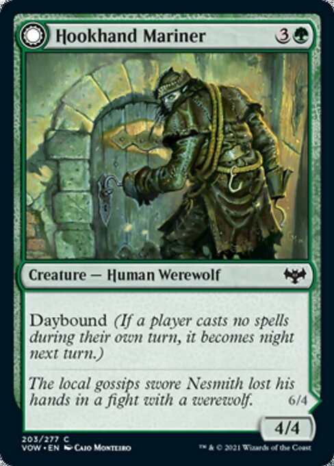 Hookhand Mariner / Riphook Raider (Innistrad: Crimson Vow) Near Mint