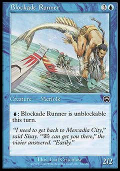 Blockade Runner (Mercadian Masques) Near Mint Foil