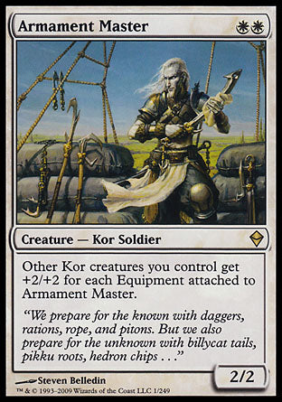 Armament Master (Zendikar) Near Mint Foil