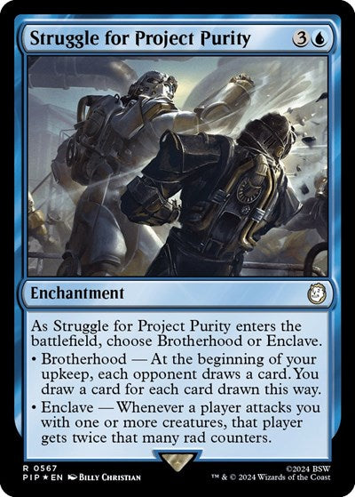 Struggle for Project Purity (Surge Foil) (Universes Beyond: Fallout) Near Mint