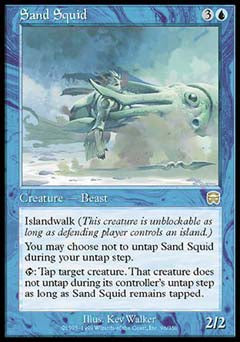 Sand Squid (Mercadian Masques) Near Mint