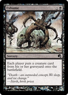 Exhume (Premium Deck Series: Graveborn) Near Mint Foil