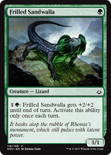 Frilled Sandwalla (Hour of Devastation) Near Mint