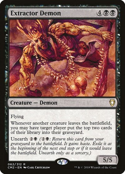Extractor Demon (Commander Anthology Volume II) Near Mint