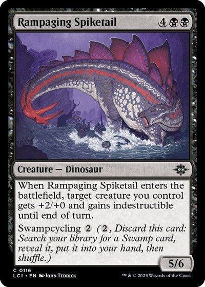Rampaging Spiketail (The Lost Caverns of Ixalan) Near Mint