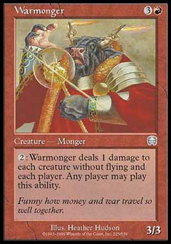 Warmonger (Mercadian Masques) Near Mint