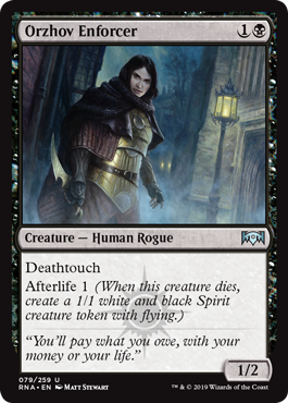 Orzhov Enforcer (Ravnica Allegiance) Near Mint Foil