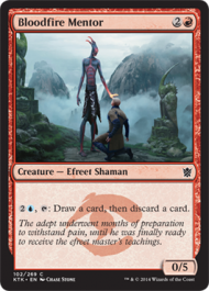 Bloodfire Mentor (Khans of Tarkir) Near Mint