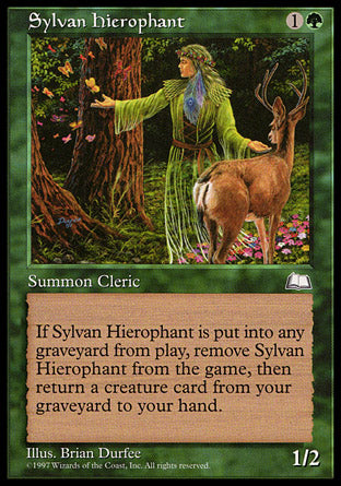 Sylvan Hierophant (Weatherlight) Light Play