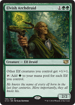 Elvish Archdruid (Commander 2014 Edition) Near Mint