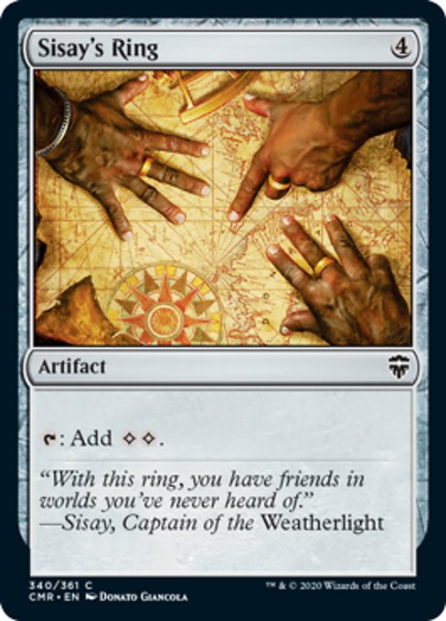 Sisay's Ring (Commander Legends) Near Mint Foil