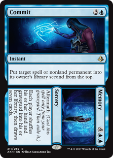 Commit to Memory (Amonkhet) Near Mint