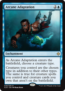 Arcane Adaptation (Ixalan) Near Mint Foil