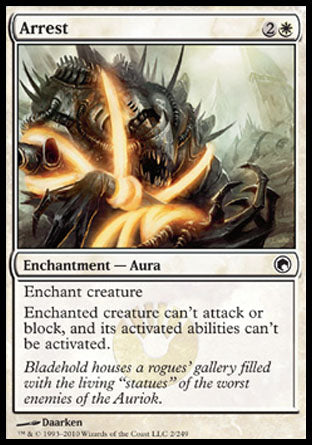 Arrest (Scars of Mirrodin) Near Mint Foil