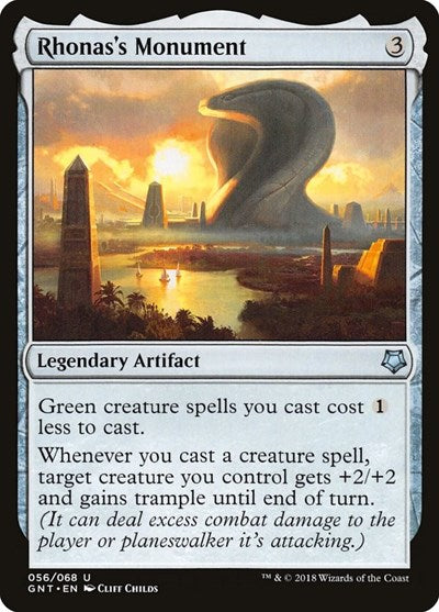 Rhonas's Monument (Magic Game Night) Near Mint