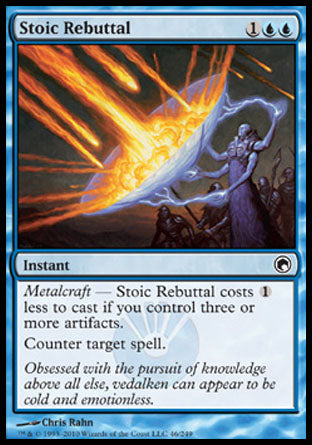 Stoic Rebuttal (Scars of Mirrodin) Near Mint Foil
