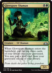 Glowspore Shaman (Guilds of Ravnica) Near Mint