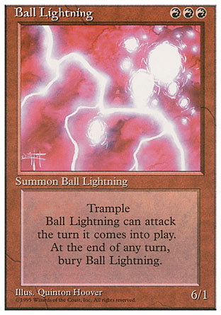 Ball Lightning (4th Edition) Light Play