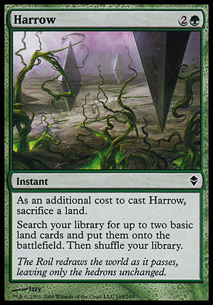 Harrow (Zendikar) Near Mint Japanese