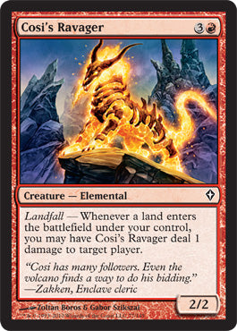 Cosi's Ravager (Worldwake) Near Mint Foil