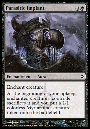 Parasitic Implant (New Phyrexia) Near Mint