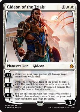 Gideon of the Trials (Amonkhet) Near Mint