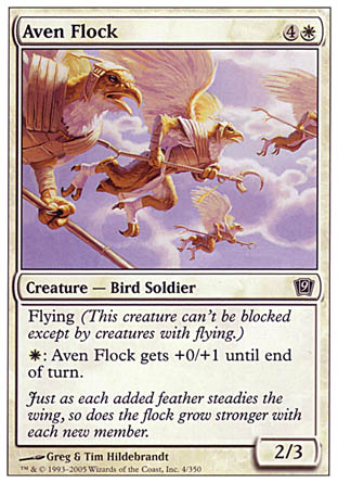 Aven Flock (9th Edition) Near Mint Foil
