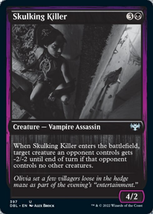 Skulking Killer (Innistrad: Double Feature) Near Mint