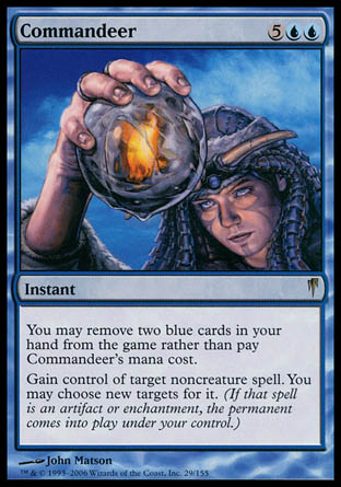 Commandeer (Coldsnap) Near Mint Foil