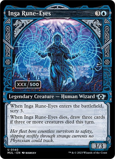 Inga Rune-Eyes (Serialized) (March of the Machine: Multiverse Legends) Near Mint