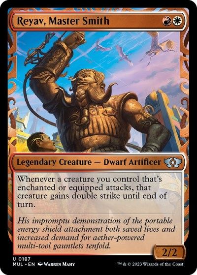 Reyav, Master Smith (Halo Foil) (March of the Machine: Multiverse Legends) Near Mint