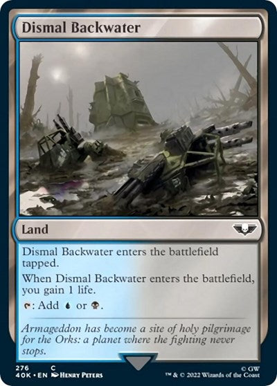 Dismal Backwater (Surge Foil) (Universes Beyond: Warhammer 40K) Near Mint