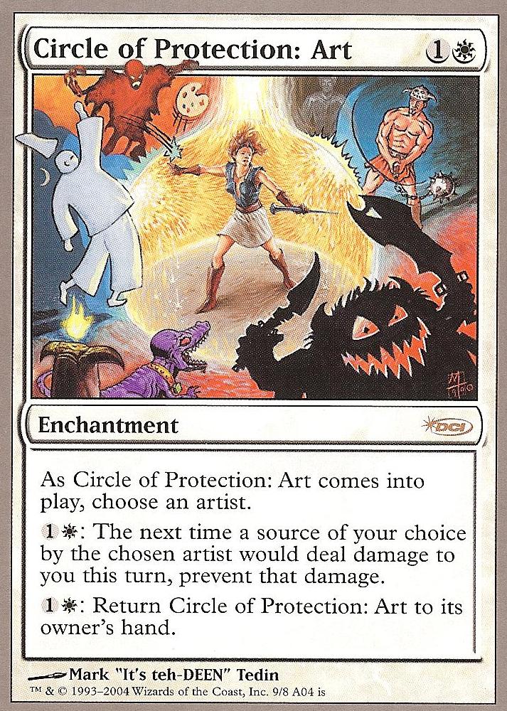 Circle of Protection Art (Arena Promo) (Promotional Cards) Near Mint Foil