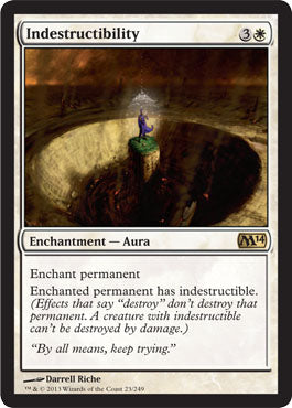 Indestructibility (Magic 2014 Core Set) Near Mint Foil