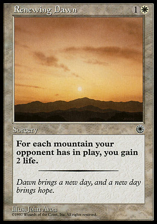 Renewing Dawn (Portal) Near Mint