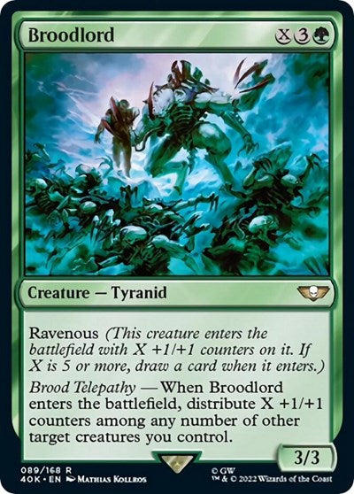 Broodlord (Surge Foil) (Universes Beyond: Warhammer 40K) Near Mint