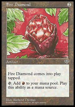 Fire Diamond (Mirage) Near Mint