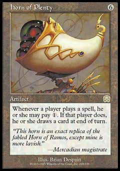 Horn of Plenty (Mercadian Masques) Near Mint Japanese